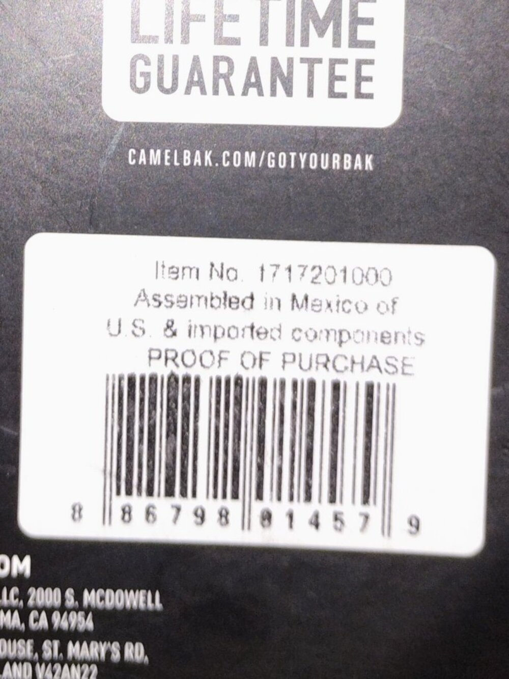 NWT CamelBak ThermoBak 3L Mil Spec Crux Hydration Pack Coyote
